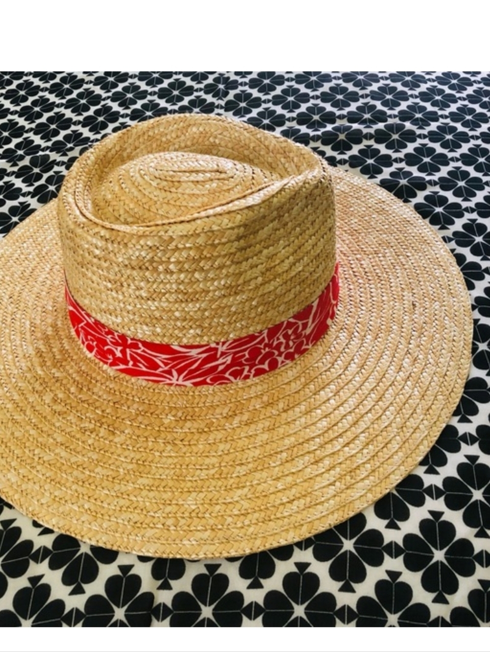 New!!! Brixton ✨️ Joanna Straw Fedora Women's Hat Size S - Picture 6 of 11